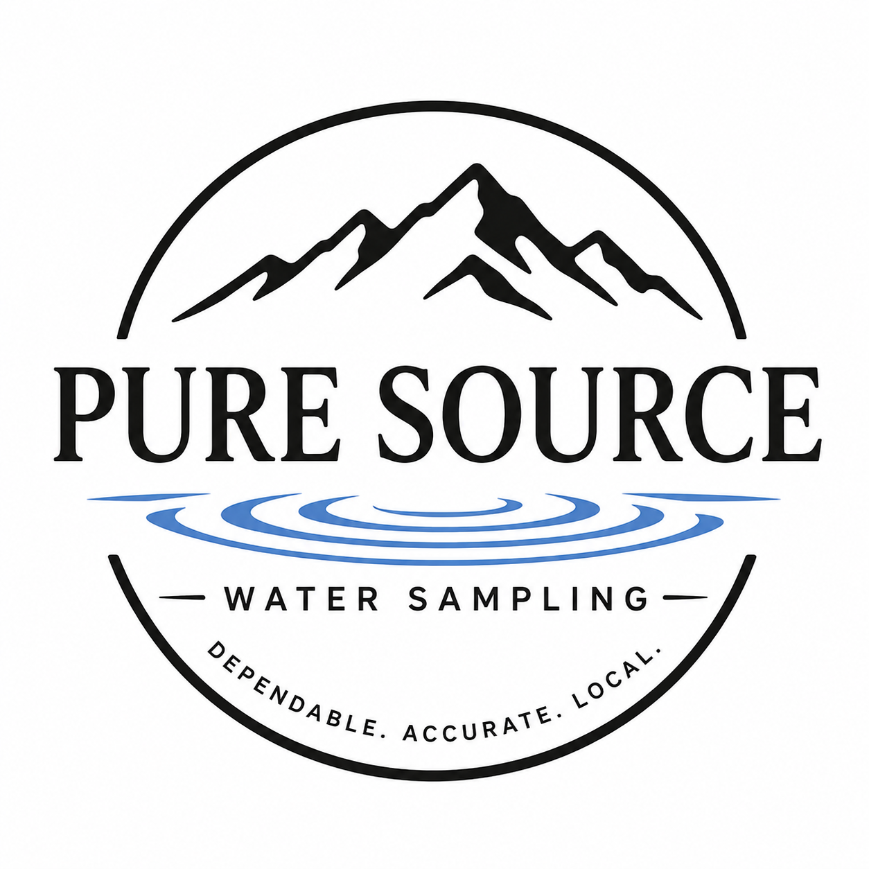 Pure Source Water Sampling — Dependable. Accurate. Local.